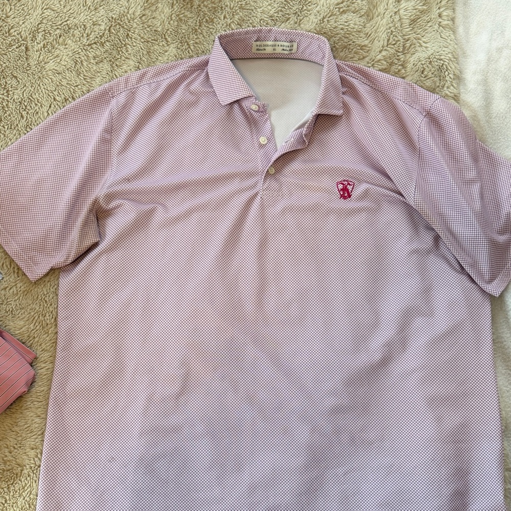 Stylish Pink Polo Shirt for Men